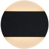 Searchlight Cavern LED Up Down Wandleuchte für den Außenbereich, Schwarz von SEARCHLIGHT