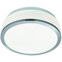 Searchlight - Discs - Badezimmer Flush 2 Lichtdecke Satin Silber, Opal IP44, E27 Searchlight - Discs - Badezimmer Flush 2 Lichtdecke Satin Silber, Opal IP44, E27 von SEARCHLIGHT