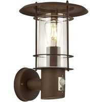 Searchlight - Edgeware Außen- und Veranda-Wandleuchte, Sensor Rostbraun IP44 Searchlight - Edgeware Außen- und Veranda-Wandleuchte, Sensor Rostbraun IP44 von SEARCHLIGHT