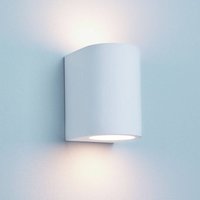 Searchlight - Gypsum - 1 Light Up & Down Wandleuchte Paintable White Plaster, G9 von SEARCHLIGHT