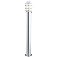 Searchlight Louvre - 1 Leichte Pollerleuchte aus rostfreiem Stahl mit Polycarbonat-Diffusor IP44, E27 Searchlight Louvre - 1 Leichte Pollerleuchte aus rostfreiem Stahl mit Polycarbonat-Diffusor IP44, E27 von SEARCHLIGHT