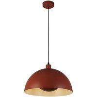 Searchlight Mars 1-flammige Deckenleuchte, Metall in gebranntem Orange und Innenseite in Creme Searchlight Mars 1-flammige Deckenleuchte, Metall in gebranntem Orange und Innenseite in Creme von SEARCHLIGHT