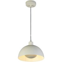 Searchlight Mars 1-flammige Deckenleuchte, mattes cremefarbenes Metall und cremefarbene Innenseite Searchlight Mars 1-flammige Deckenleuchte, mattes cremefarbenes Metall und cremefarbene Innenseite von SEARCHLIGHT