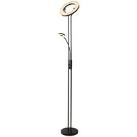 Mother & Child Mutter, Kind Stehlampe aus mattschwarzem Metall - Searchlight von SEARCHLIGHT