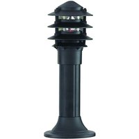 Outdoor Posts - 1 Lichtpoller im Freien Sockel Licht Schwarz IP44, E27 - Searchlight von SEARCHLIGHT