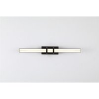 Searchlight Parma LED-Wandleuchte, mattschwarzes Metall und klares Glas Searchlight Parma LED-Wandleuchte, mattschwarzes Metall und klares Glas von SEARCHLIGHT