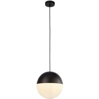 Searchlight - Pendelleuchte Hängelampe Deckenleuchte Stahl Glas Schwarz Höhenverstellbar Searchlight - Pendelleuchte Hängelampe Deckenleuchte Stahl Glas Schwarz Höhenverstellbar von SEARCHLIGHT