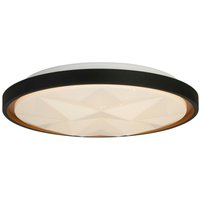 Searchlight Satellite LED-Deckenleuchte, Schwarz mit Diffusor in Sternoptik Searchlight Satellite LED-Deckenleuchte, Schwarz mit Diffusor in Sternoptik von SEARCHLIGHT