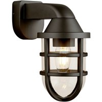 Searchlight Seaside Außenwandlaterne aus schwarzem Kunststoff von SEARCHLIGHT