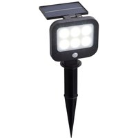 Searchlight - Solar LED-Spike mit PIR-Bewegungssensor Schwarz von SEARCHLIGHT