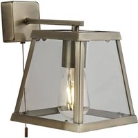 Searchlight Voyager - 1 Licht Wandleuchte Antik Messing, E27 von SEARCHLIGHT