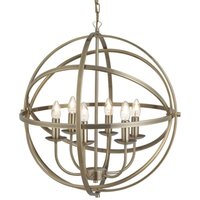 Neuwertig] Searchlight Anmutige Hängeleuchte Orbit Im Käfig Design Deckenlampe Deckenspot B-Ware von SEARCHLIGHT
