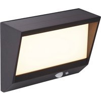 Solar LED-Wandleuchte mit PIR-Bewegungssensor Schwarz - Searchlight Solar LED-Wandleuchte mit PIR-Bewegungssensor Schwarz - Searchlight von SEARCHLIGHT