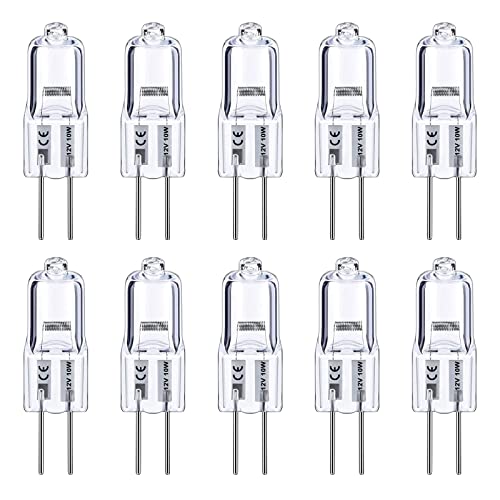 12V 20W 10W Mikrowellen Halogen Glühbirne Ersatz Mit 2-poliger Kühlschrank Ofen Beleuchtungsbirne Kleingeräte Teile Kleingeräte Glühbirnen von SEARUB