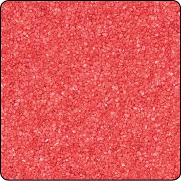 SEASON Farbsand, Dekosand, 0,5mm, 0,5 kg im Beutel, (rot) von Season