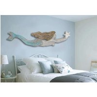 Meerjungfrau Treibholz 60X14" Xl 2D Skulptur Strand Dekoration Von Seastyle Meerjungfrau Treibholz 60X14" Xl 2D Skulptur Strand Dekoration Von Seastyle von SEASTYLE
