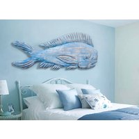 Treibholz Skulptur Delfin 120 cm Strand Deko von SEASTYLE