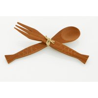 strand Dekor Holz Gabel Und Löffel Von Seastyle von SEASTYLE