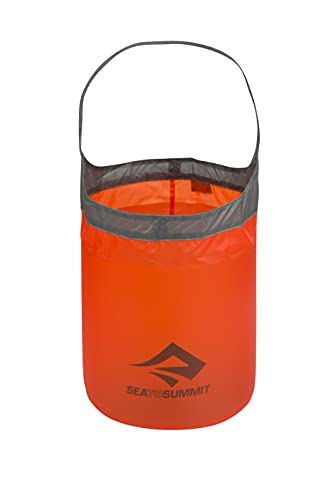 SEATO SUMMIT Unisex ausfb10 Cubo plegable ULTRASIL 10L, Orange, 10 Litre Litres EU von Sea to Summit