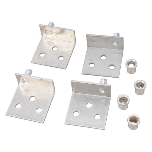 4pieces Multipurpose Robuste Edelstahl/Eisen Wirbelschlepper Eckplatten Zur Verbesserung Der Stabilitäts Renovierungen Möbelhardware von SEAYACK