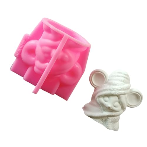 Bademantel Maus Silikonformen Für Kerzenseife Tischmocherdekoration Temperaturfestes Epoxidharzform Temperaturbeständiger Form Temperaturbeständiger Form von SEAYACK