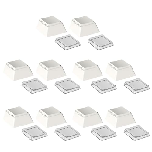Cheey Profile PC-Tastenkappen, 1U-Tastenkappen-Set für mechanische Tastaturen, langlebig, 8 Stück von SEAYACK