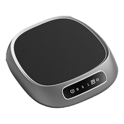 SEAYACK Elektrischer Becherwärmer Mit Einstellbarer Temperatureinstellung Office Tasse Heizkissen Heizung Für Büroschreibtisch Oder Haus Verwenden Schnelle Heizteller von SEAYACK