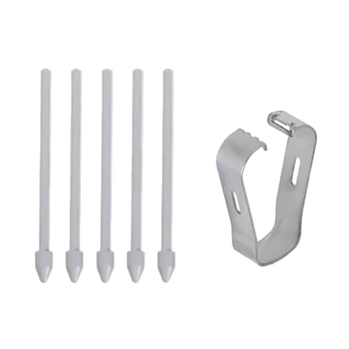 Ersatz-Stiftspitzen mit Stiftclip, kompatibel mit Tablets T860 T865 Tablets, präzise Pres, 5 Stück Ersatz-Stiftspitzen mit Stiftclip, kompatibel mit Tablets T860 T865 Tablets, präzise Pres, 5 Stück von SEAYACK