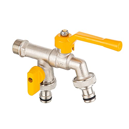 Messing Mop Pool Wasserhahn Home Waschmaschine Single Kalt Wasserhahn 1 in 2 Out Outdoor Garten Wasserhähne Doppelanschluss Einfach zu bedienen Messing Mop Pool Wasserhahn Home Waschmaschine Single Kalt Wasserhahn 1 in 2 Out Outdoor Garten Wasserhähne Doppelanschluss Einfach zu bedienen von SEAYACK
