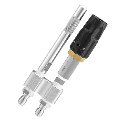 SEAYACK 2 In 1 Vielseitig Weiche Waschdüse 3-7 Gpm Für Dächer Wanddecks Und Zäune Die Für Die Verwendung Von Druckwaschanlagen Einstellbar Sind von SEAYACK