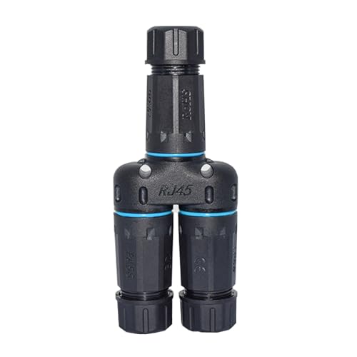 SEAYACK Gigabit Networking RJ45 8p8c Cat6 Splitter Wasserdichtes Design Zum Erweitern Von Cat5e Cat6 Cat7 Cat8 Kabel von SEAYACK