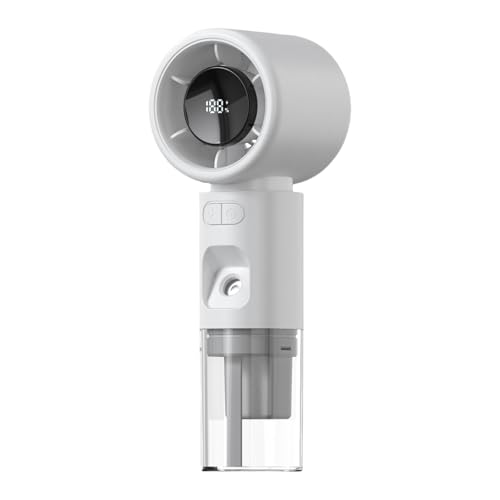 SEAYACK LED-Display-Handventilator, tragbarer 2500-mAh-Akku, wiederaufladbarer Nebelventilator für Reisen SEAYACK LED-Display-Handventilator, tragbarer 2500-mAh-Akku, wiederaufladbarer Nebelventilator für Reisen von SEAYACK