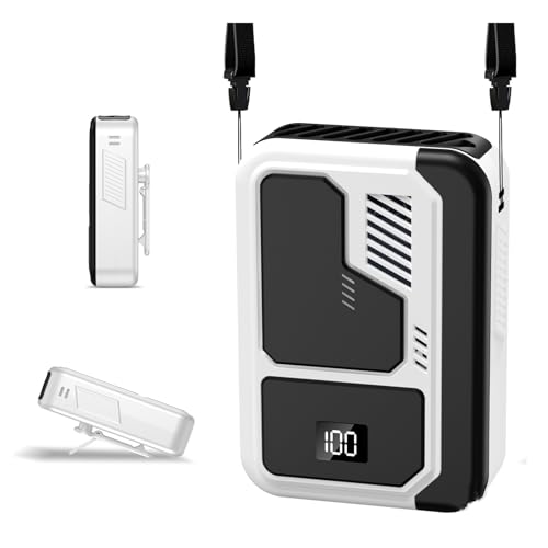 SEAYACK Multifunktionaler tragbarer Ventilator mit LED-Digitalanzeige für Outdoor-Sport, Wandern, Campi SEAYACK Multifunktionaler tragbarer Ventilator mit LED-Digitalanzeige für Outdoor-Sport, Wandern, Campi von SEAYACK