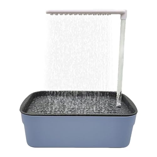 SEAYACK Papageienbadewanne Automatische Badewanne Geräuscharmes Pumpen für Wellensittiche Nymphensittiche Lovebirds Automatisches Pumpen für verschiedene Vogelbadewanne SEAYACK Papageienbadewanne Automatische Badewanne Geräuscharmes Pumpen für Wellensittiche Nymphensittiche Lovebirds Automatisches Pumpen für verschiedene Vogelbadewanne von SEAYACK
