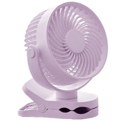 SEAYACK Tragbarer Ventilator mit Clip, batteriebetrieben, klein, leistungsstark, USB-Schreibtischventilator, 4 Geschwindigkeiten, leise, wiederaufladbar SEAYACK Tragbarer Ventilator mit Clip, batteriebetrieben, klein, leistungsstark, USB-Schreibtischventilator, 4 Geschwindigkeiten, leise, wiederaufladbar von SEAYACK