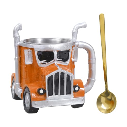 Semi Truck Kaffeetasse Truck Form Häuser Küche Handwater Wasser Tasse Einzigartige Kaffeetasse Verzierung Geschenk Für Kaffeeliebhaber von SEAYACK