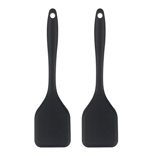 Set Von 2 Weichen Silikon Turner Stabilen Silikon Küche Spatel Weiche Front Schützt Pfannen Die Sich Hervorragend Für Den Täglichen Gebrauch Eignen von SEAYACK