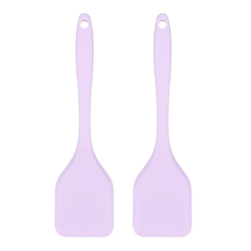 Set Von 2 Weichen Silikon Turner Stabilen Silikon Küche Spatel Weiche Front Schützt Pfannen Die Sich Hervorragend Für Den Täglichen Gebrauch Eignen von SEAYACK