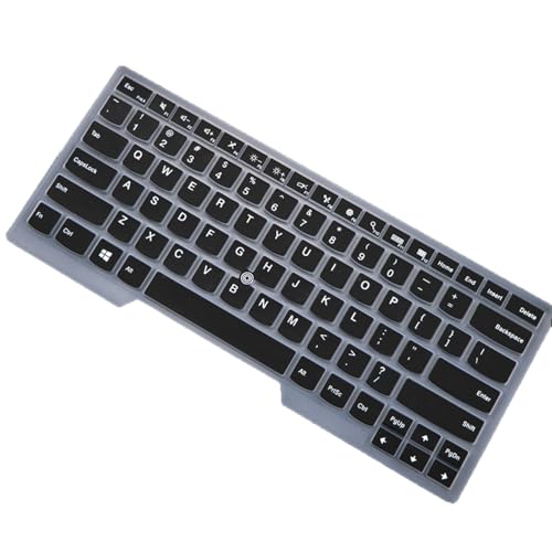 Silikon-Tastatur-Schutzfolie für T480S/T490S T495 T495s Tastaturen, wasserdicht, einfach zu installieren und zu reu von SEAYACK