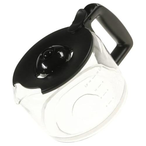 SEB Glaskanne kompatibel mit Tefal CM470810R87A,CM46181187B,CM46181187A,CM47081087A - 1 Liter - Transparent - Modern - Kaffeemaschinen-Pitcher-Ersatzteil von SEB