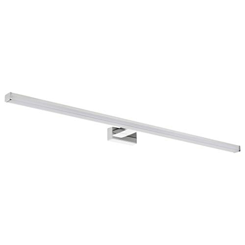 SEBSON® LED Spiegelleuchte 90cm, Wandmontage, Spiegellampe Bad IP44, neutralweiß 4000K, 900x109x40mm, 15W 1300lm hell, LED Wandleuchte von SEBSON