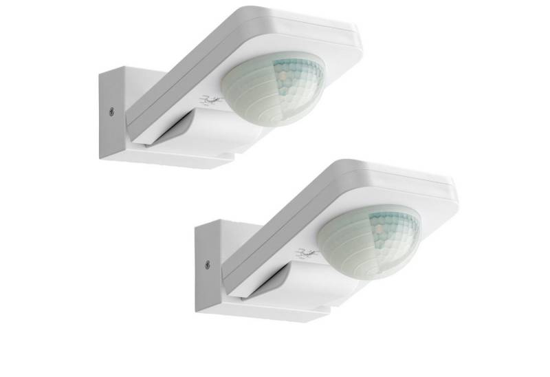 SEBSON Bewegungsmelder Bewegungsmelder Aussen IP65 Aufputz 20m/360° LED geeignet - 2er Pack von SEBSON