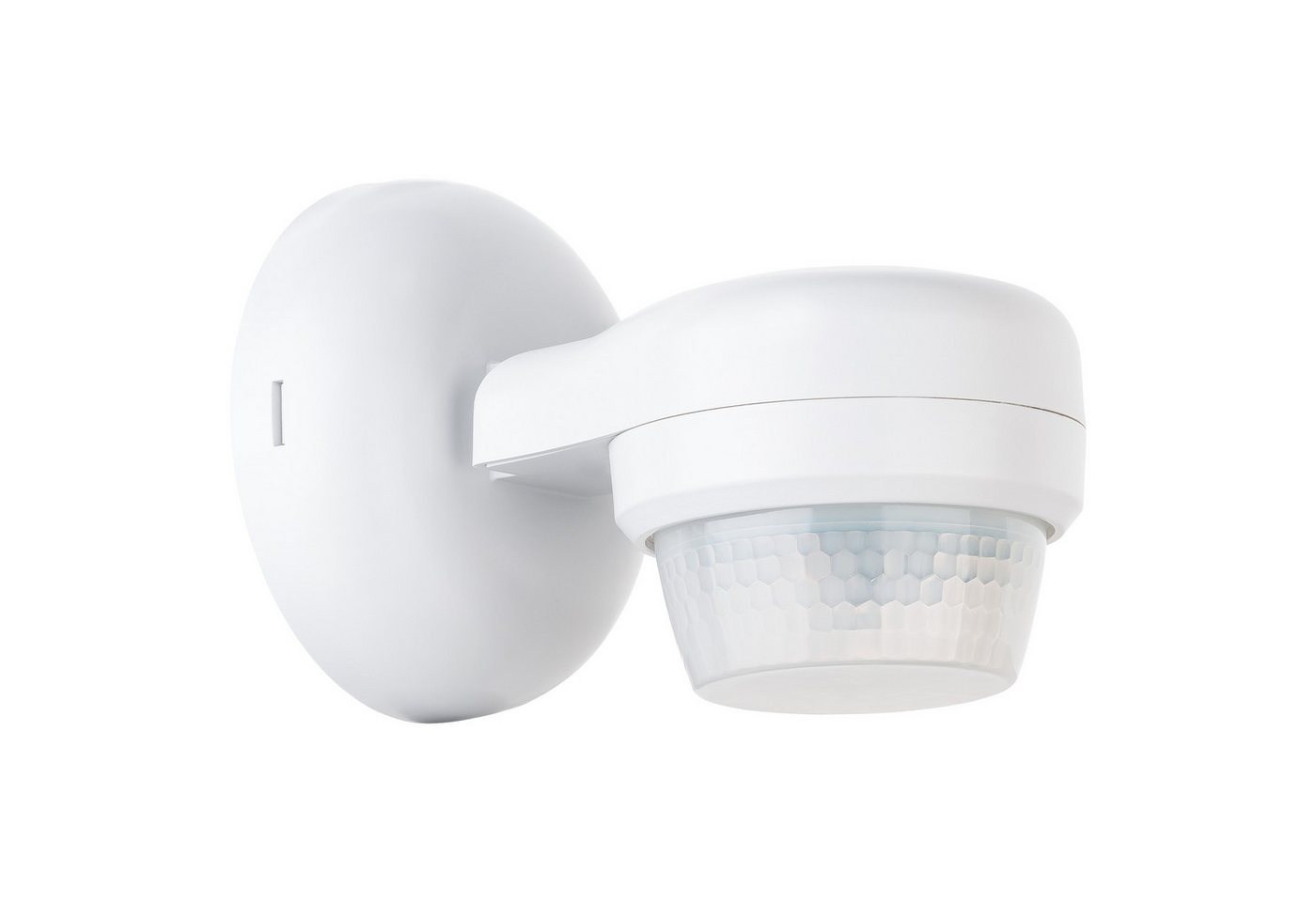SEBSON Bewegungsmelder Bewegungssensor Außen IP65 Aufputz, Erfassungswinkel 360° LED geeignet, (1-St), LED geeignet, IP65, programmierbar, schwenkbar, 360° von SEBSON