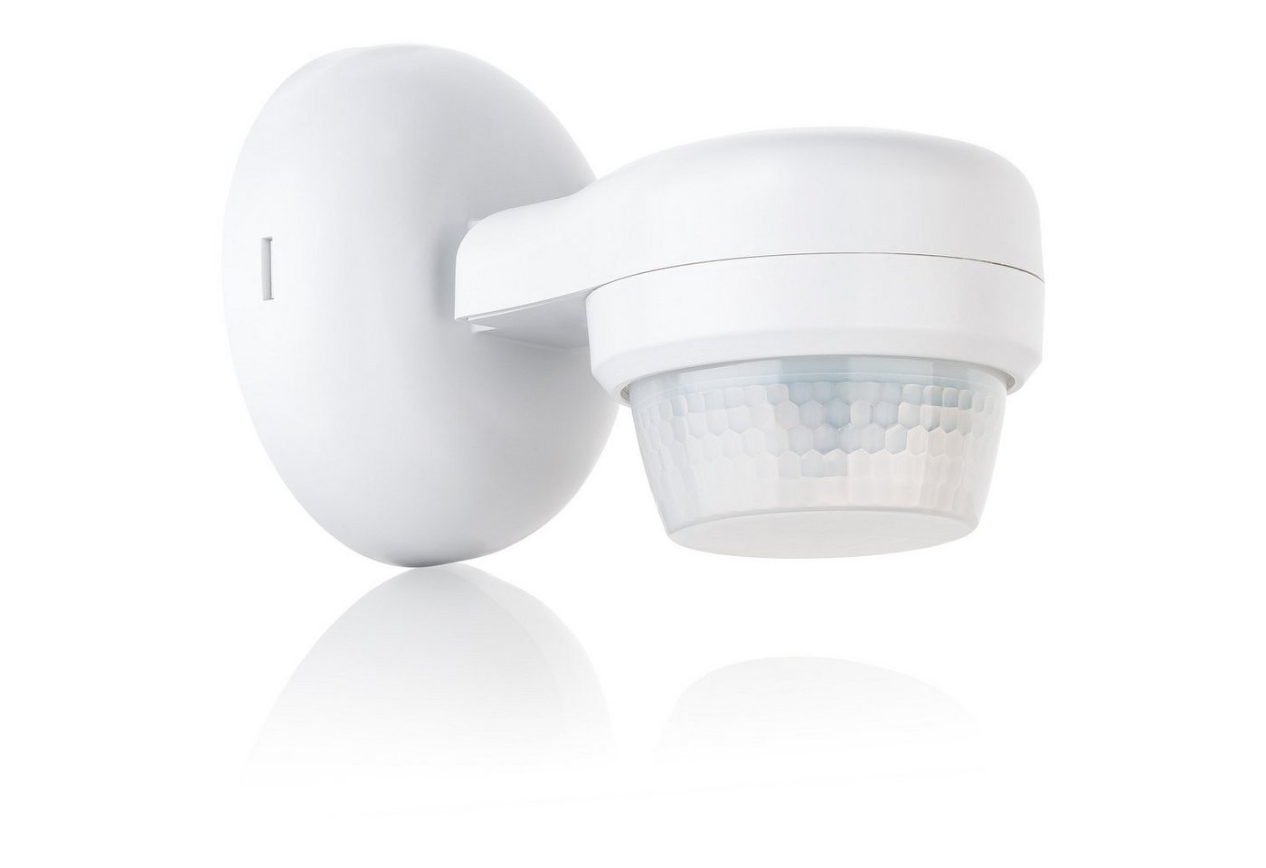 SEBSON Bewegungsmelder Bewegungssensor Außen IP65 Aufputz, Erfassungswinkel 360° LED geeignet, LED geeignet, IP65, programmierbar, schwenkbar, 360° von SEBSON