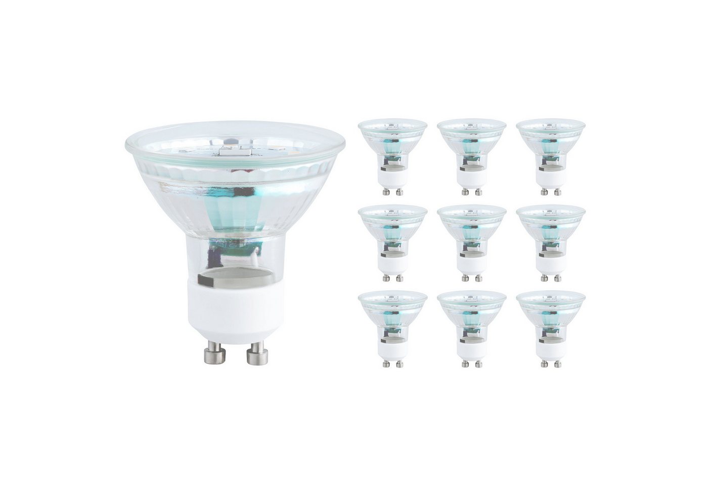 SEBSON LED-Leuchtmittel LED Lampe GU10 warmweiß 3,5W 300lm Strahler 230V Leuchtmittel, GU10, 10 St., Warmweiß, Einbaustrahler 230V von SEBSON