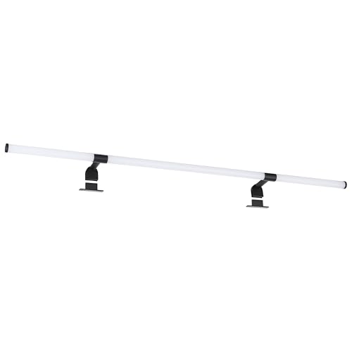 SEBSON LED Spiegelleuchte 120cm Bad IP44 - Schrankmontage, Spiegel Klemmleuchte - neutralweiß 4000K 12W 1550lm - Spiegel Licht 360°, 1200x117x50mm SEBSON LED Spiegelleuchte 120cm Bad IP44 - Schrankmontage, Spiegel Klemmleuchte - neutralweiß 4000K 12W 1550lm - Spiegel Licht 360°, 1200x117x50mm von SEBSON