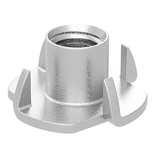 SECCARO Einschlagmutter M5, Edelstahl V2A VA A2, Typ TSZ, 8 mm Länge, 20 Stück von SECCARO