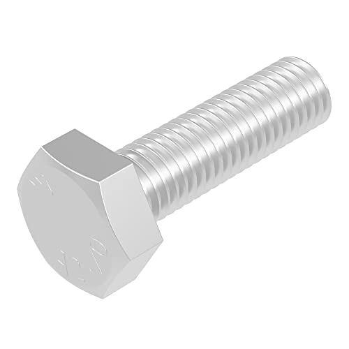 SECCARO Sechskantschraube M4 x 14 mm, Edelstahl V2A VA A2, DIN 933 / ISO 4017, Außensechskant, 20 Stück von SECCARO