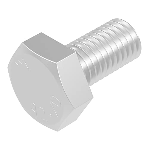 SECCARO Sechskantschraube M8 x 16 mm, Edelstahl V2A VA A2, DIN 933 / ISO 4017, Außensechskant, 20 Stück von SECCARO