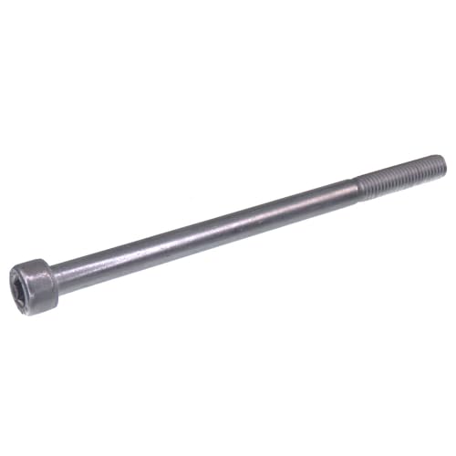 SECCARO Zylinderschraube M8 x 180 mm, Edelstahl V2A VA A2, DIN 912 / ISO 4762, Innensechskant, Teilgewinde, 10 Stück von SECCARO